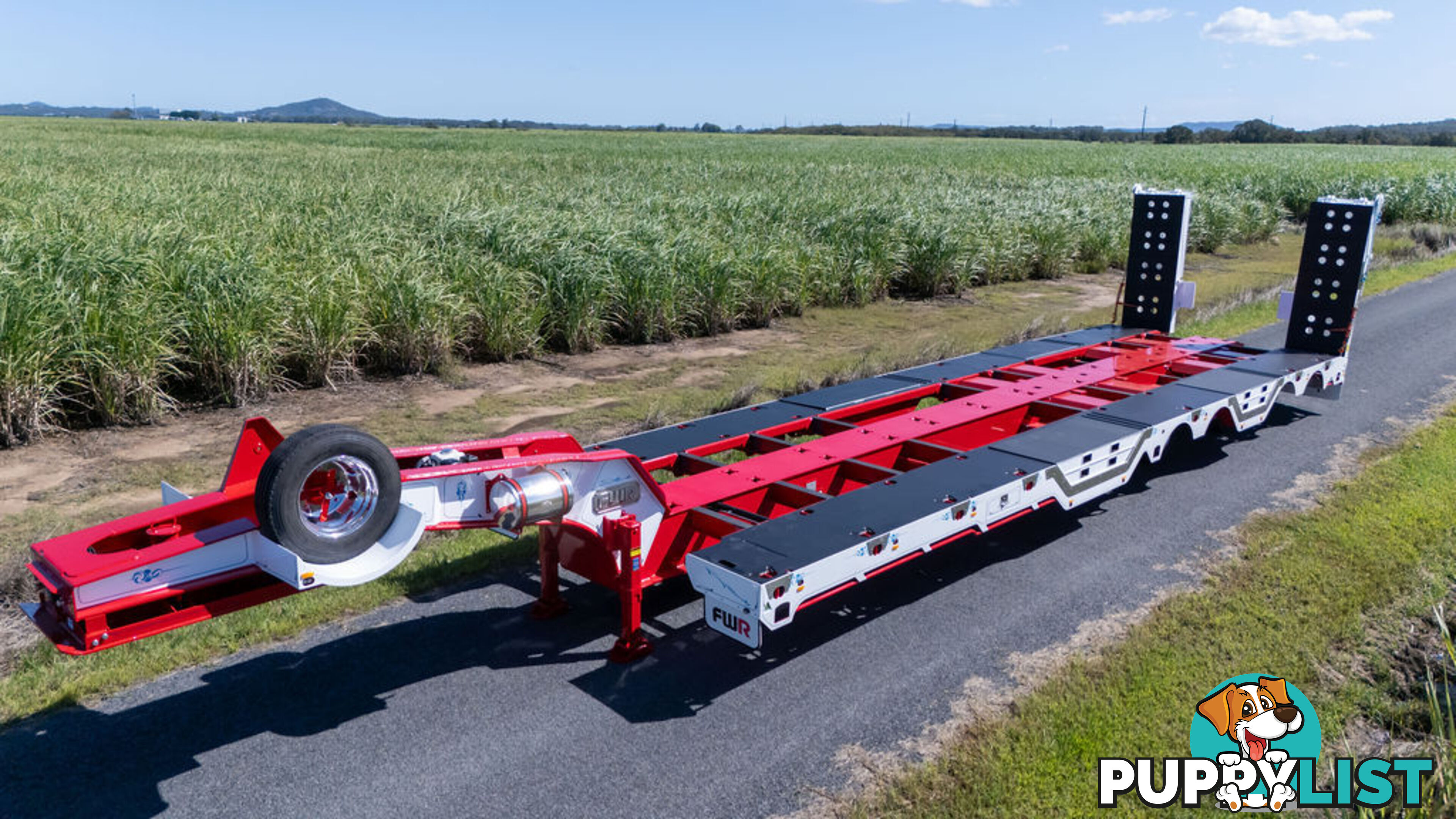 NEW 2025 FWR Quad Axle Low Loader - 3.5m Widener