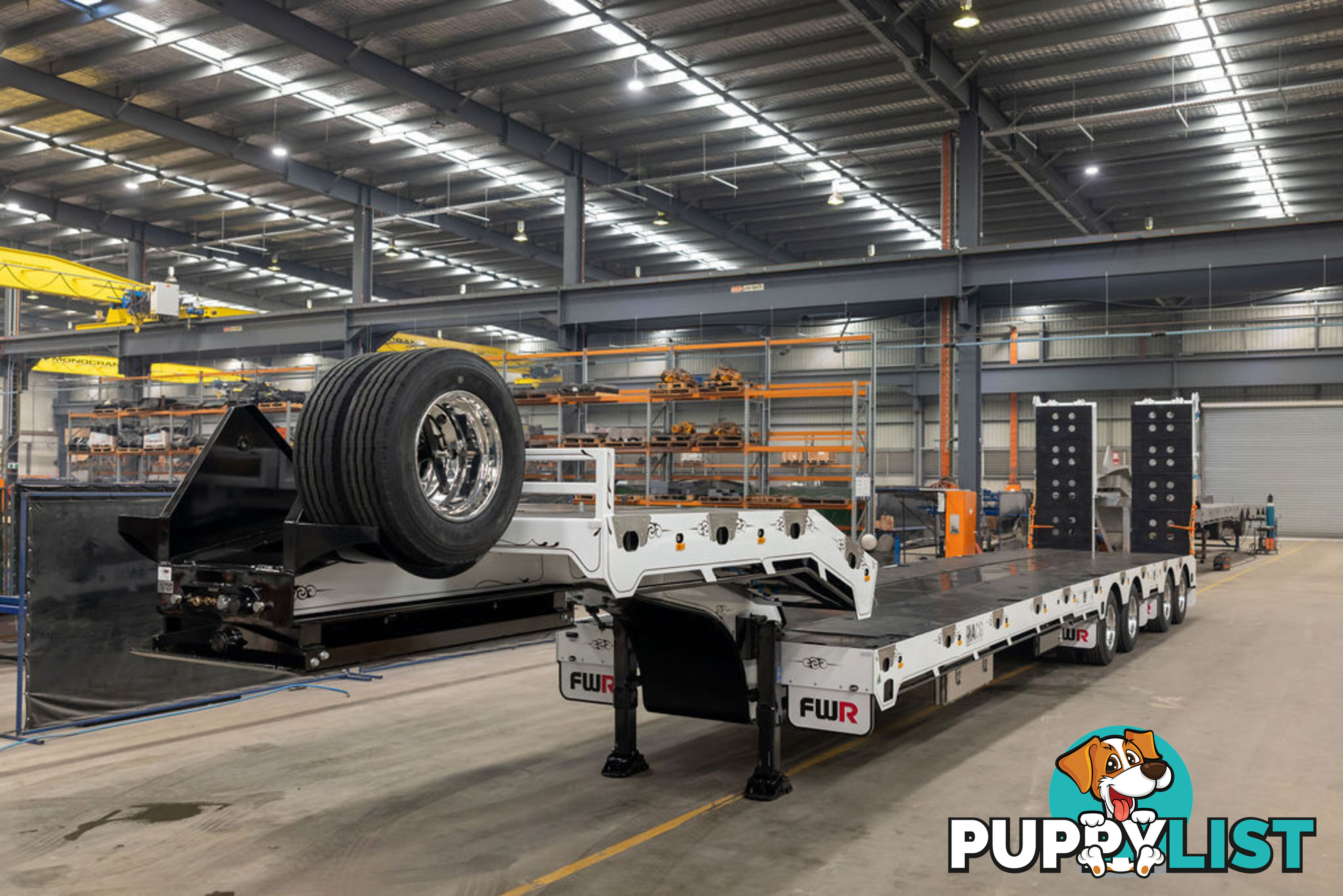 NEW 2025 FWR Quad Axle Low Loader - 3.5m Widener