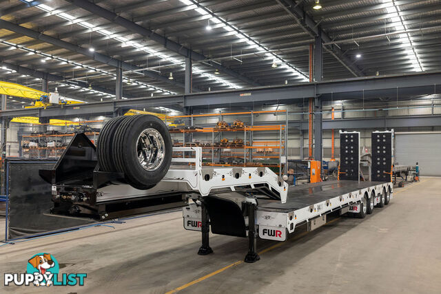 NEW 2025 FWR Quad Axle Low Loader - 3.5m Widener