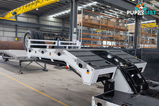 NEW 2025 FWR Quad Axle Low Loader - 3.5m Widener