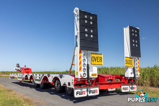 NEW 2025 FWR Quad Axle Low Loader - 3.5m Widener