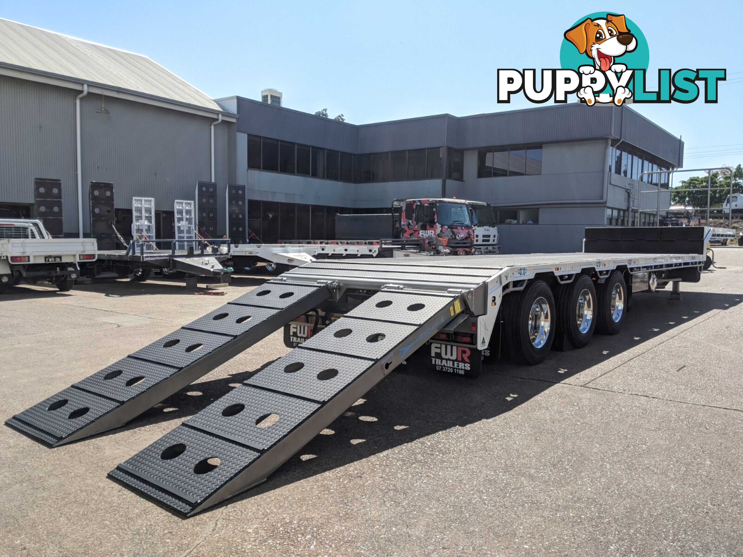 NEW 2024 FWR Tri Axle Drop Deck Trailer - 45ft