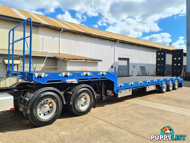 NEW 2024 FWR Tri Axle Drop Deck Trailer - 45ft