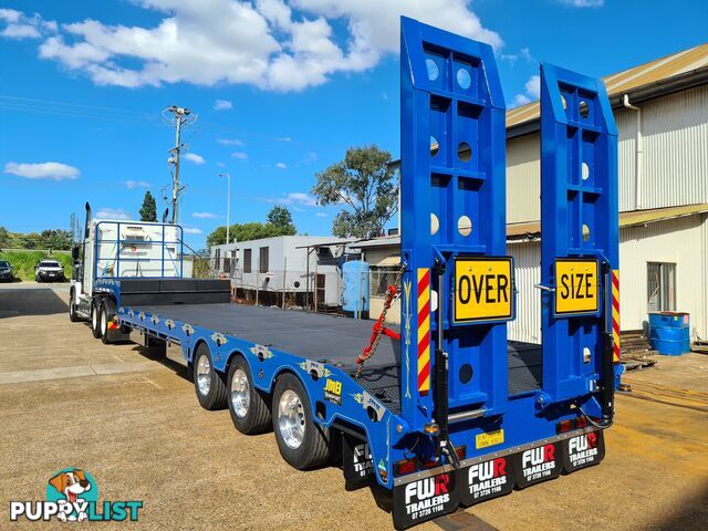 NEW 2024 FWR Tri Axle Drop Deck Trailer - 45ft