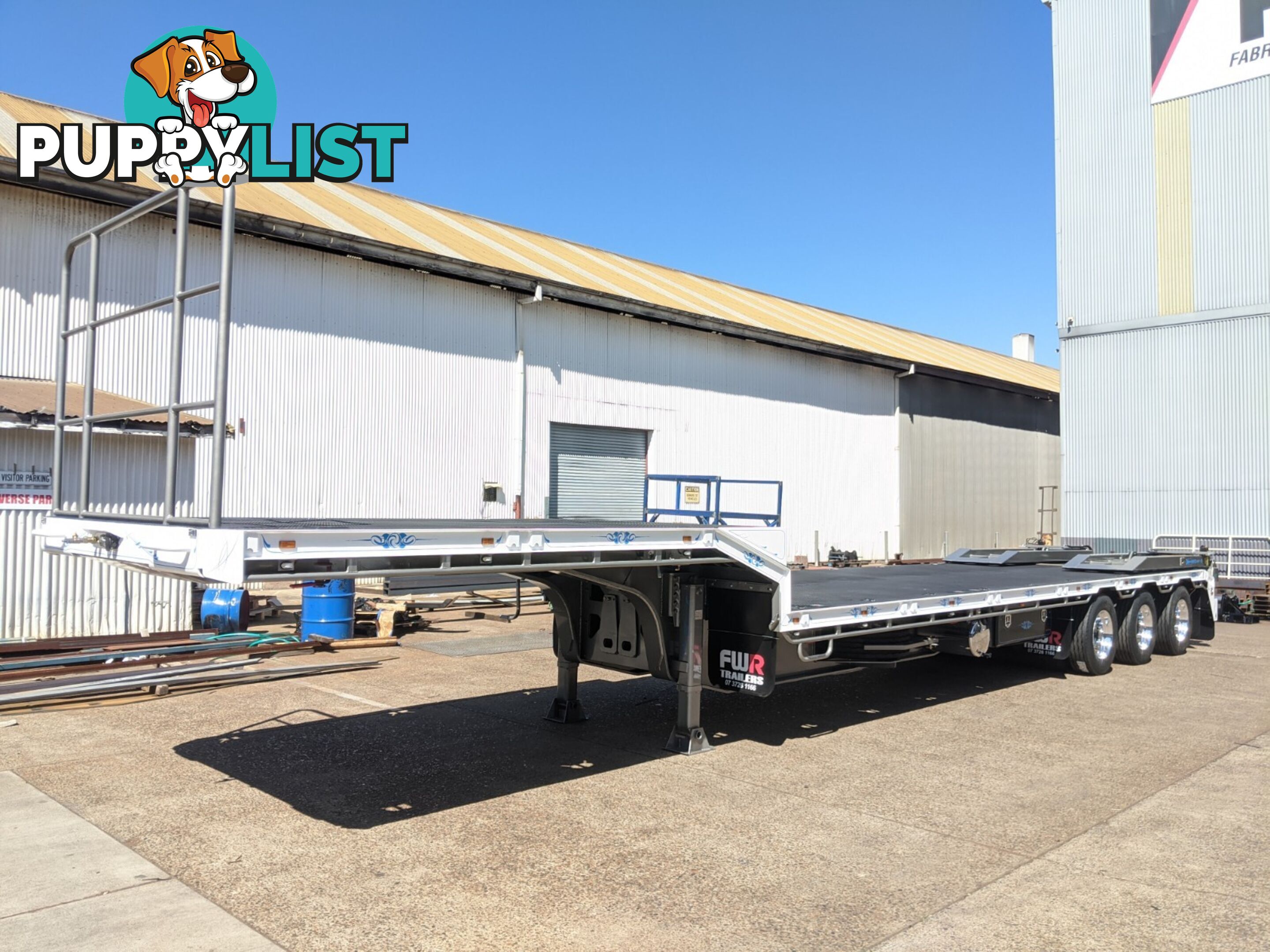 NEW 2024 FWR Tri Axle Drop Deck Trailer - 45ft