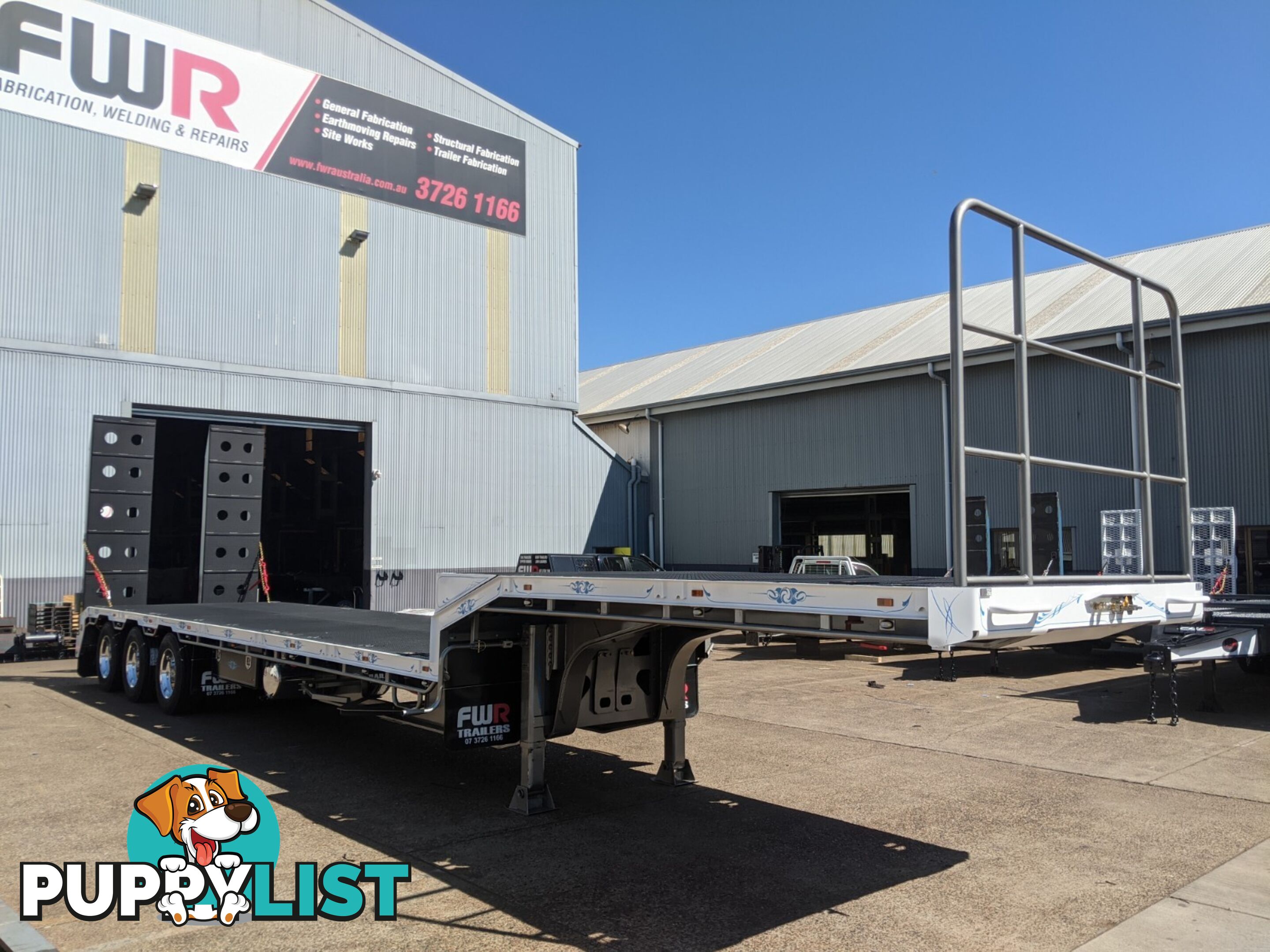 NEW 2024 FWR Tri Axle Drop Deck Trailer - 45ft