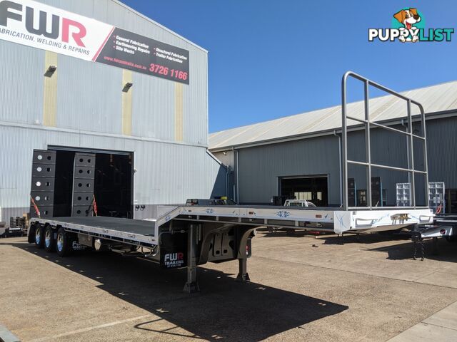 NEW 2024 FWR Tri Axle Drop Deck Trailer - 45ft