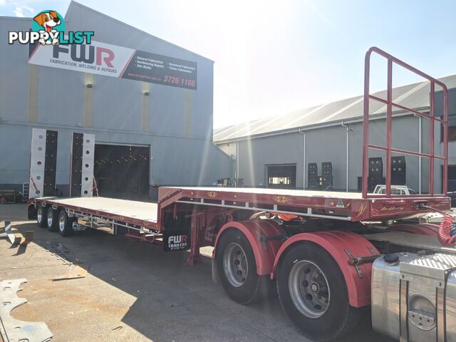 NEW 2024 FWR Tri Axle Drop Deck Trailer - 45ft