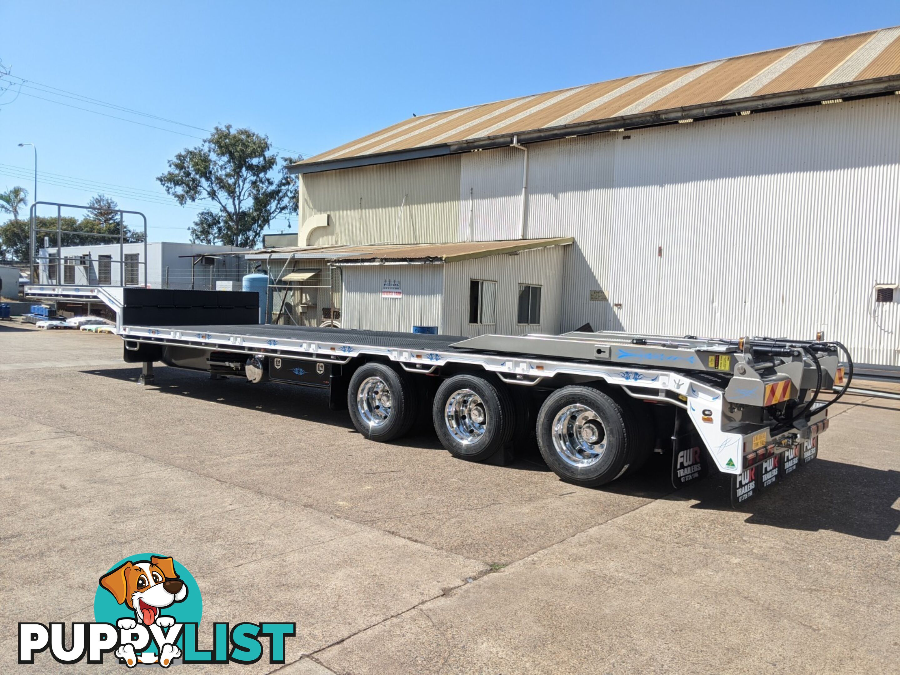 NEW 2024 FWR Tri Axle Drop Deck Trailer - 45ft