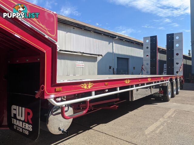 NEW 2024 FWR Tri Axle Drop Deck Trailer - 45ft