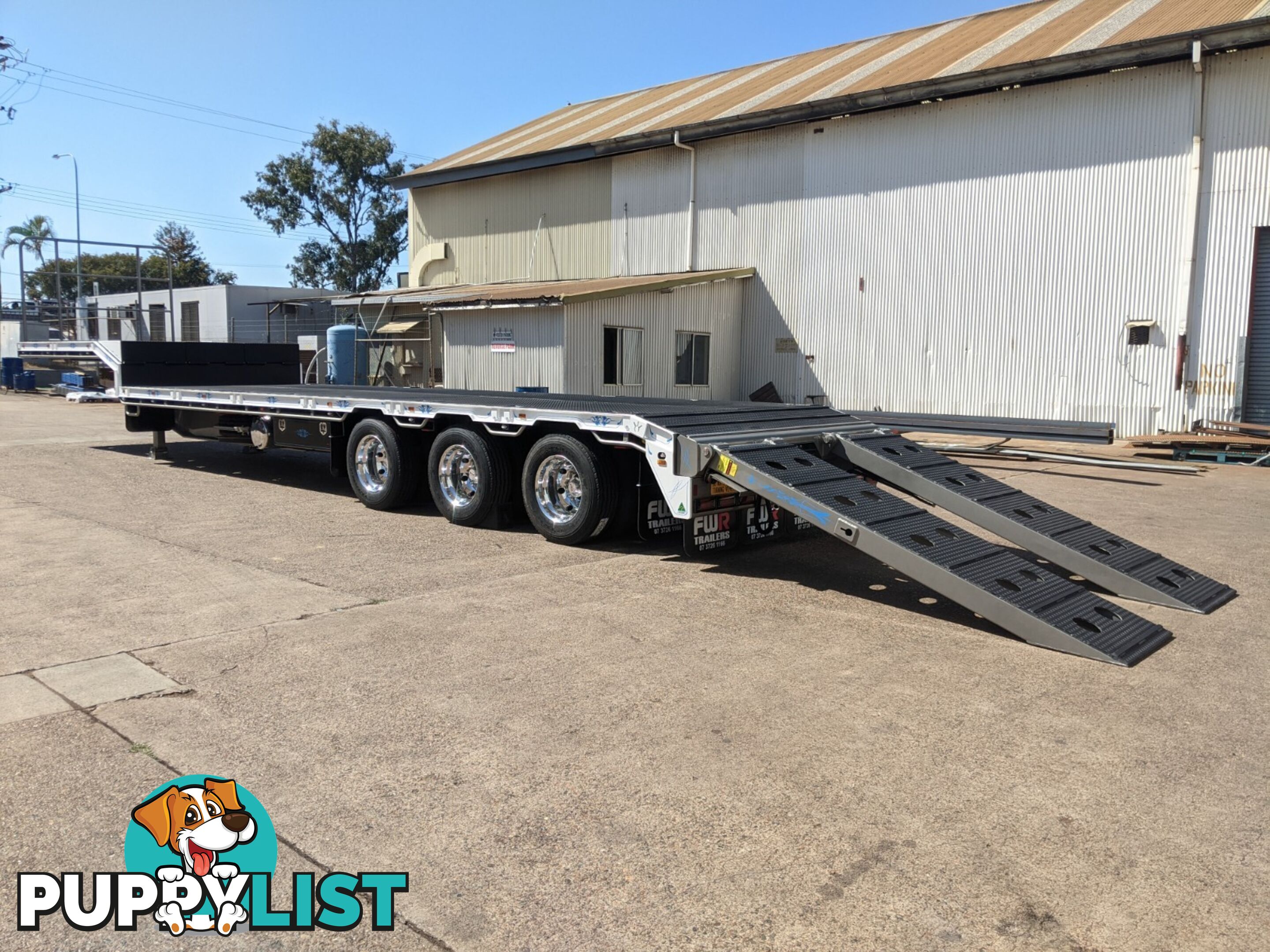 NEW 2024 FWR Tri Axle Drop Deck Trailer - 45ft