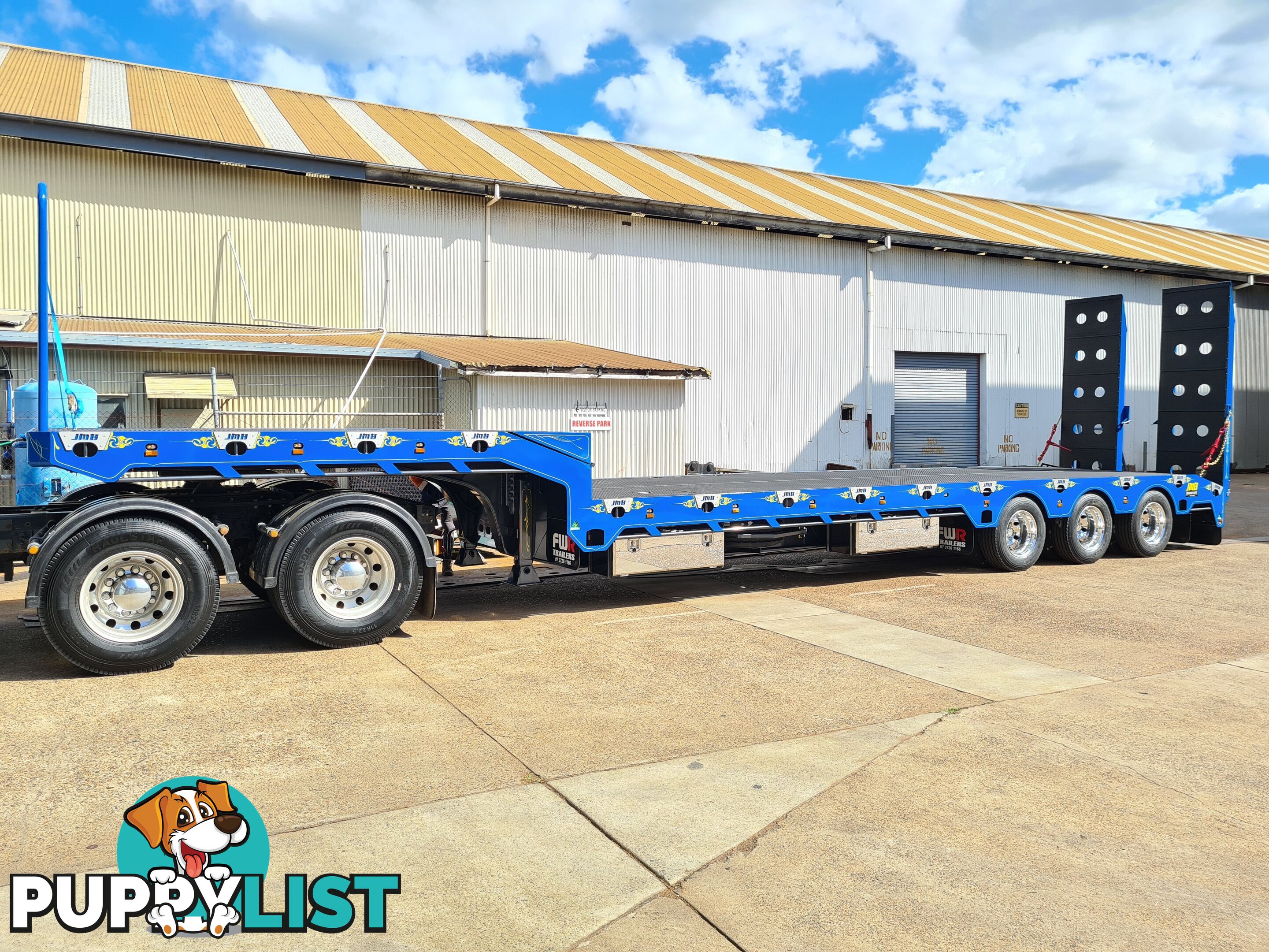 NEW 2024 FWR Tri Axle Drop Deck Trailer - 45ft