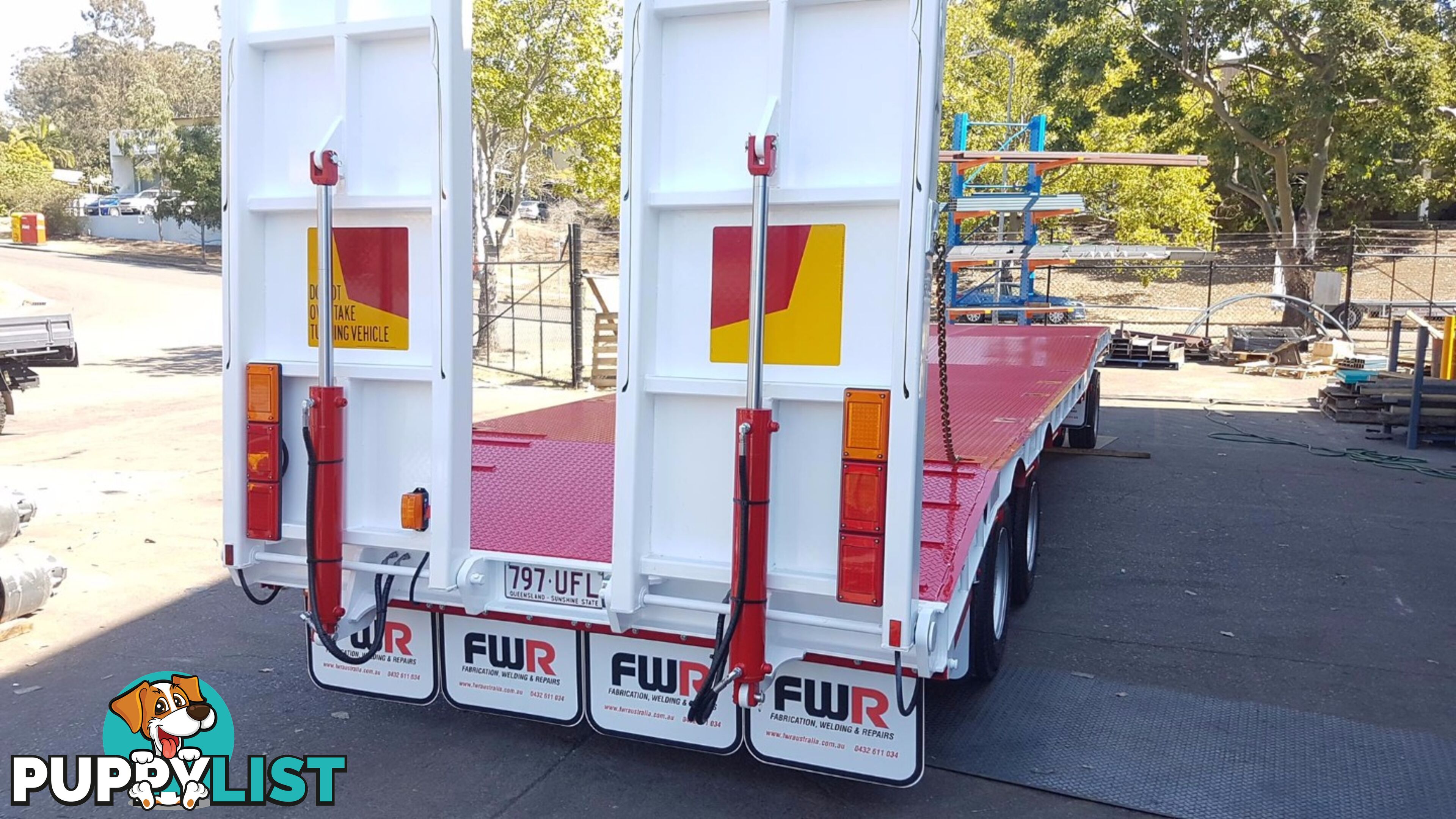 NEW 2024 FWR 3 Axle Dog Trailer - FD3