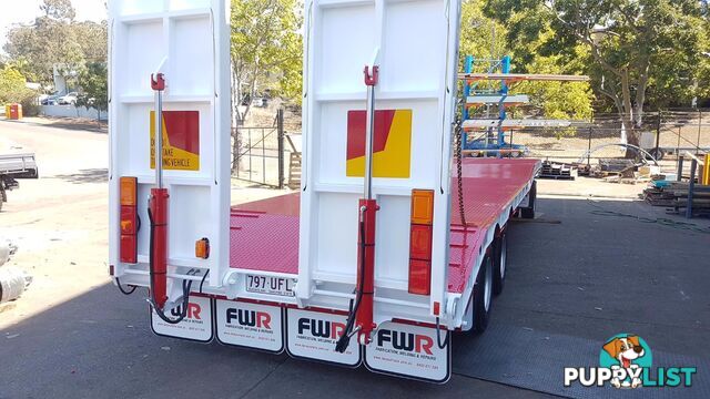 NEW 2024 FWR 3 Axle Dog Trailer - FD3