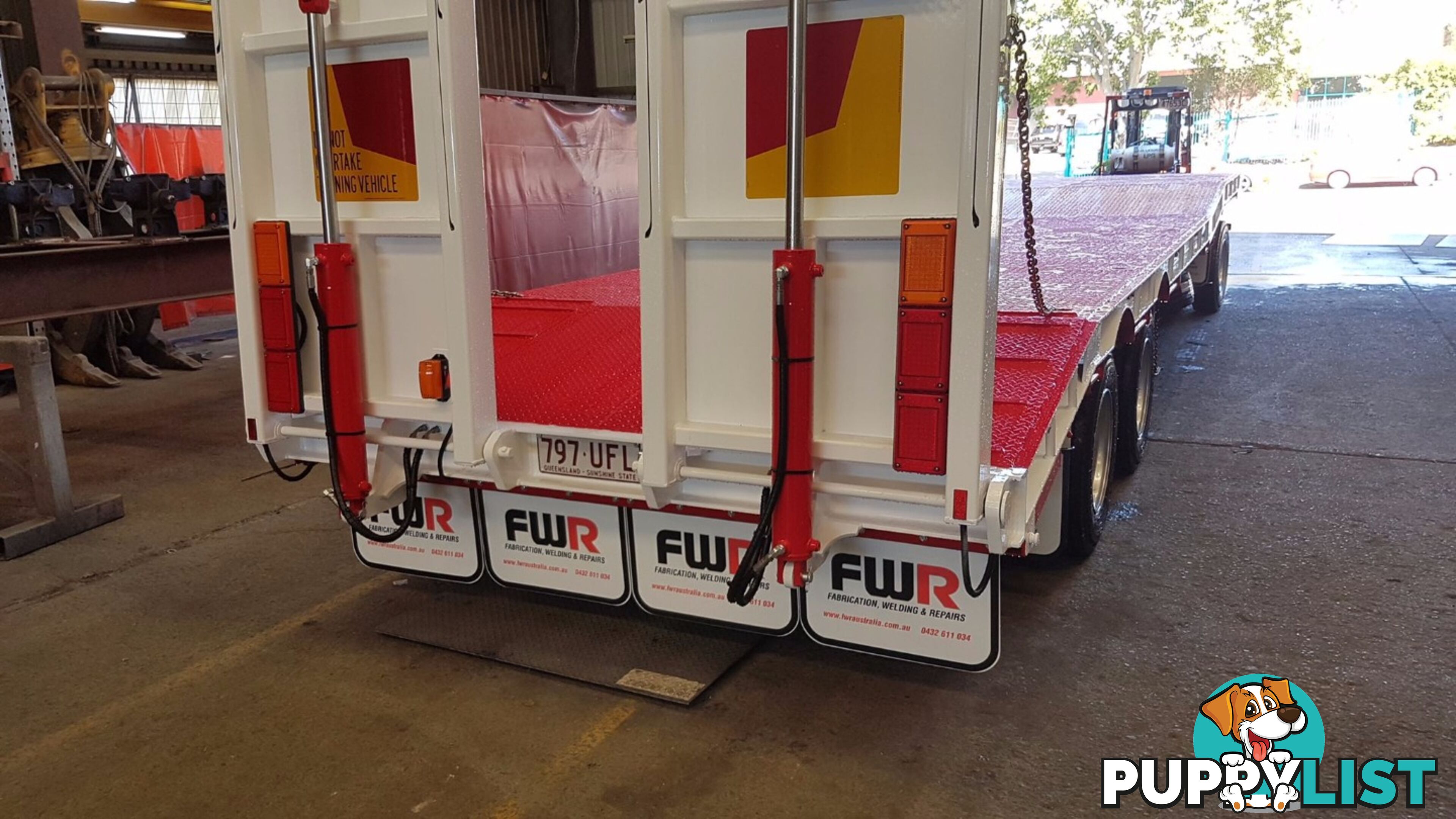 NEW 2024 FWR 3 Axle Dog Trailer - FD3