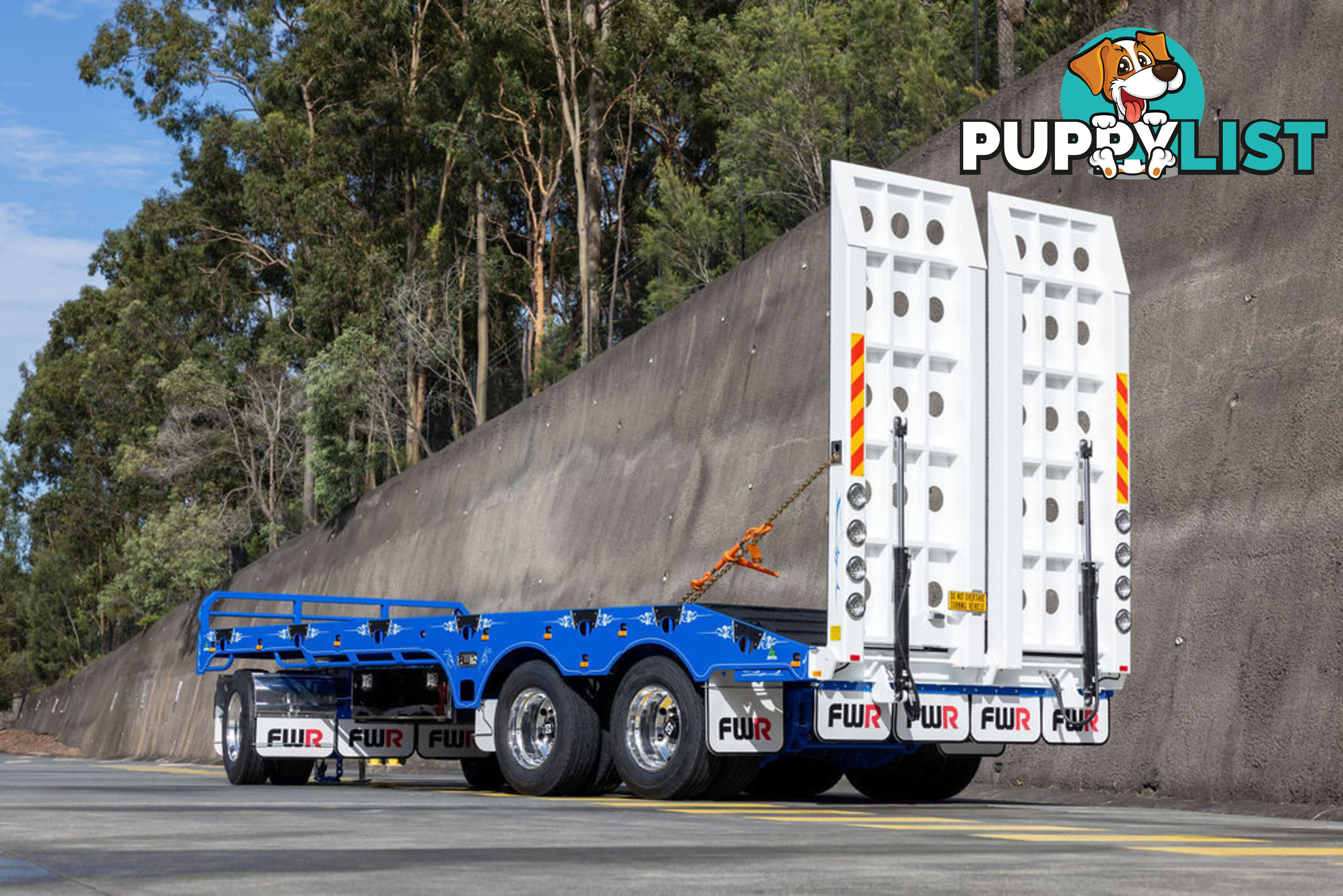 NEW 2025 FWR 3 Axle Dog Trailer - FD3