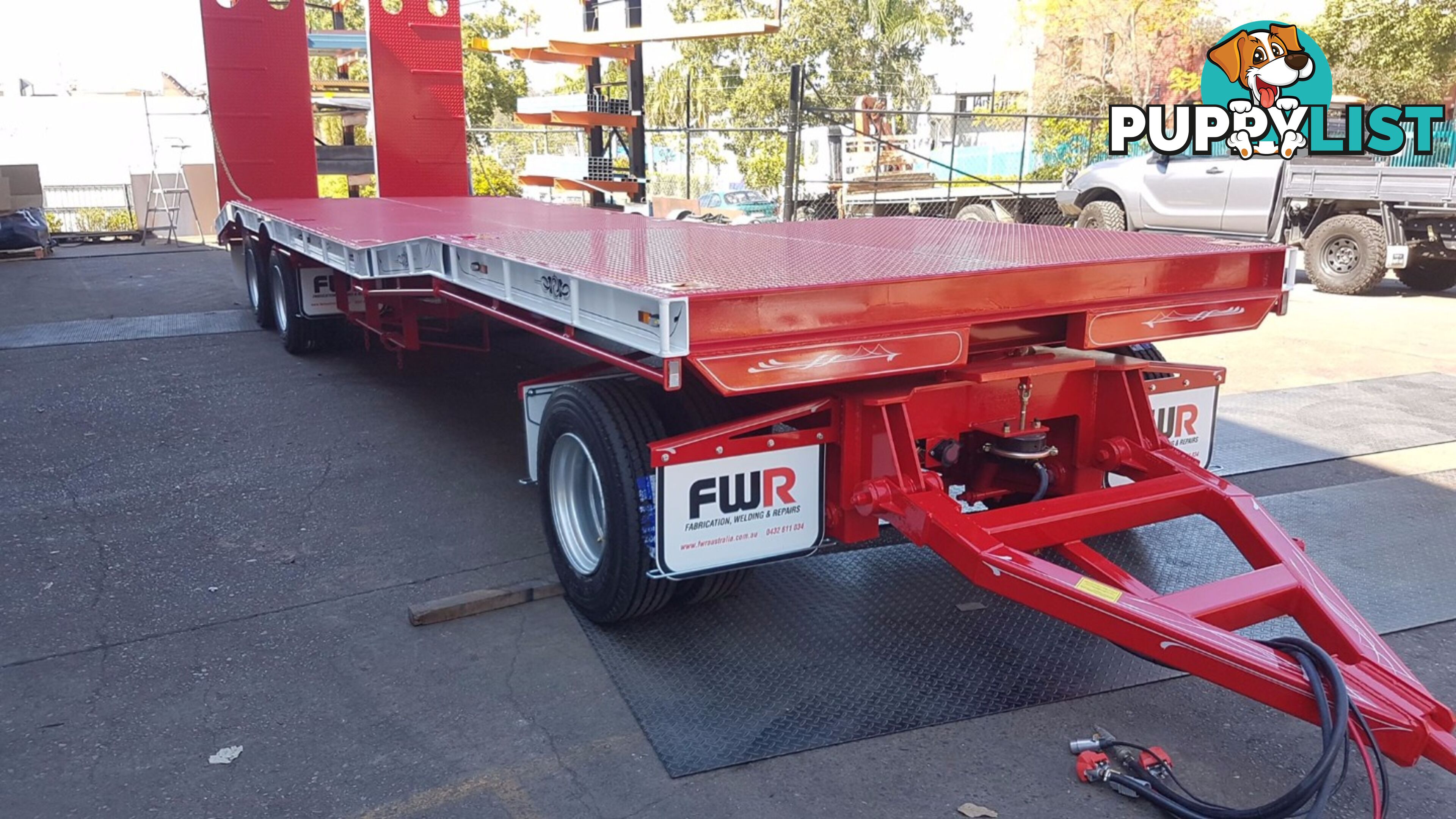 NEW 2024 FWR 3 Axle Dog Trailer - FD3