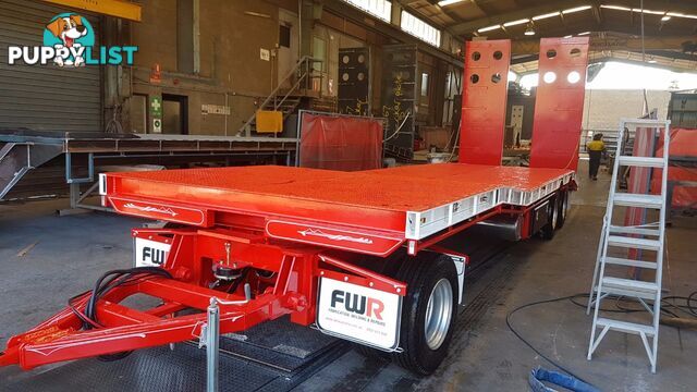 NEW 2024 FWR 3 Axle Dog Trailer - FD3