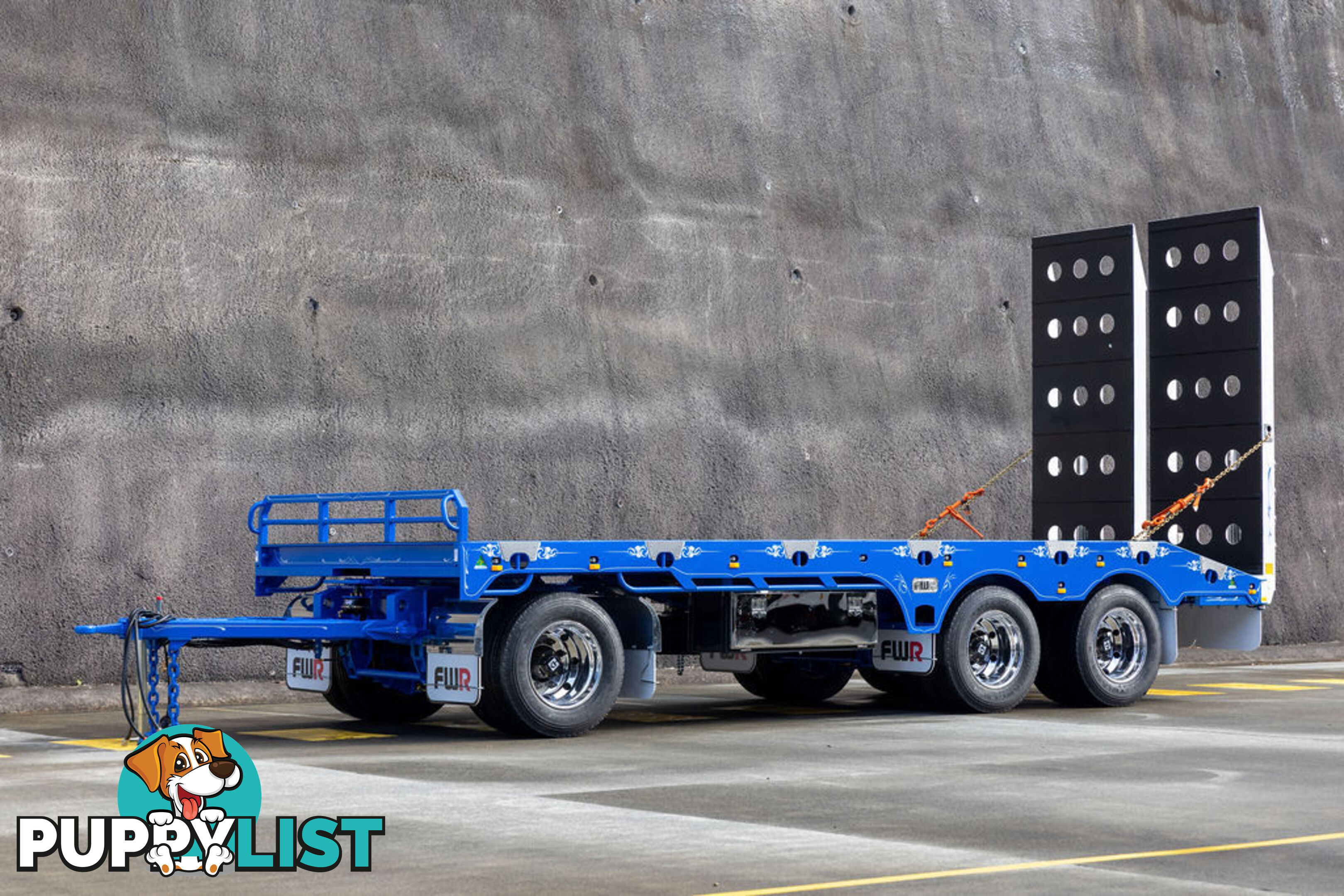 NEW 2025 FWR 3 Axle Dog Trailer - FD3