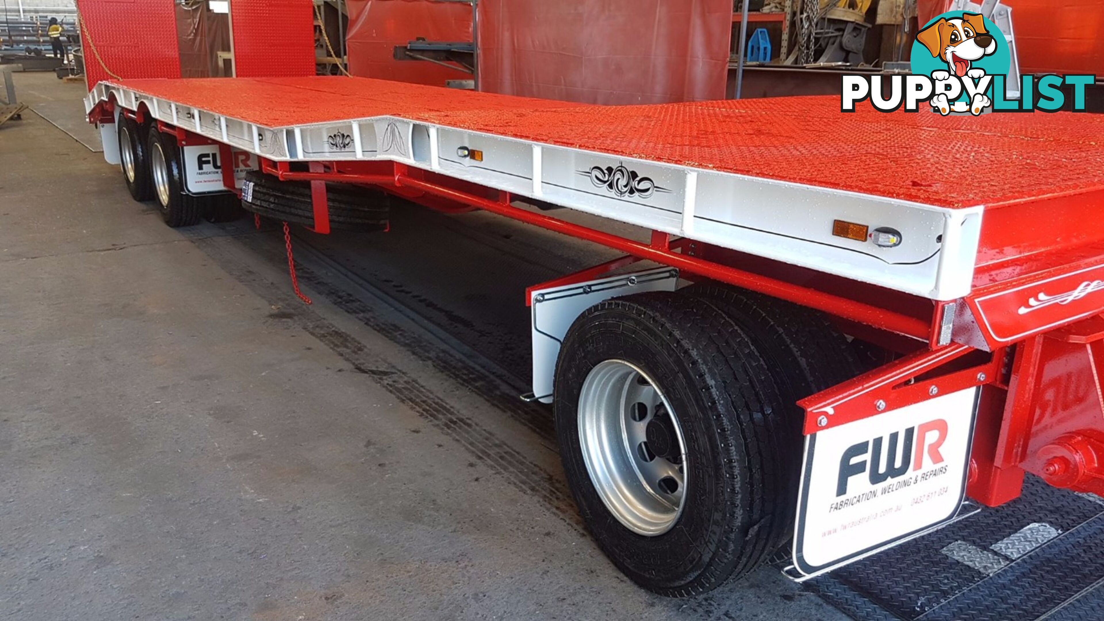 NEW 2024 FWR 3 Axle Dog Trailer - FD3