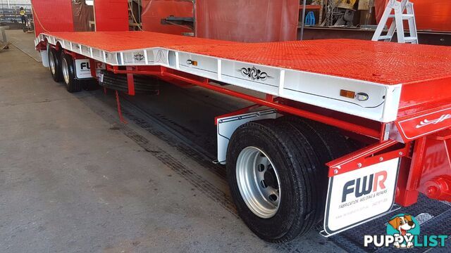 NEW 2024 FWR 3 Axle Dog Trailer - FD3