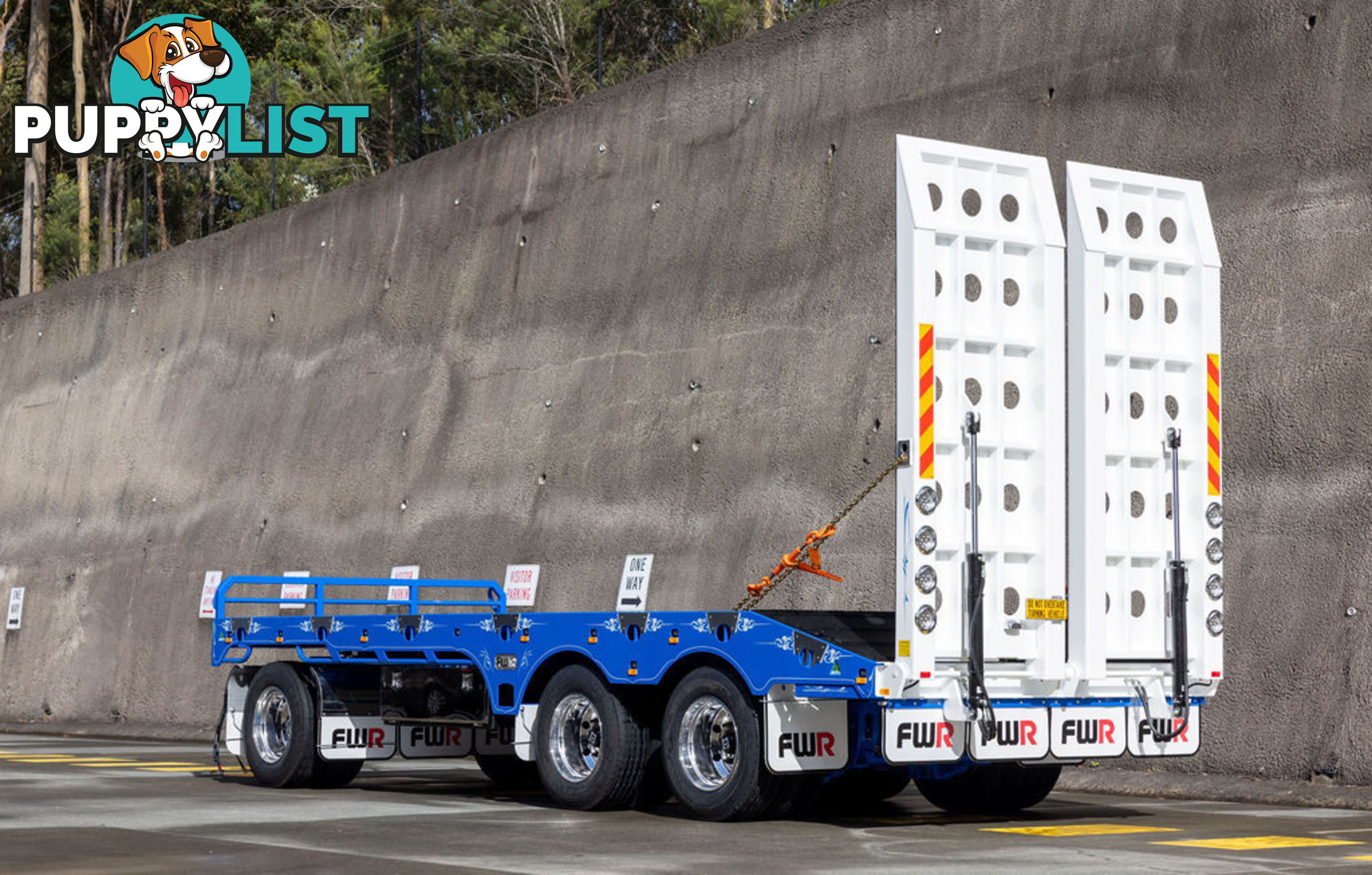 NEW 2025 FWR 3 Axle Dog Trailer - FD3