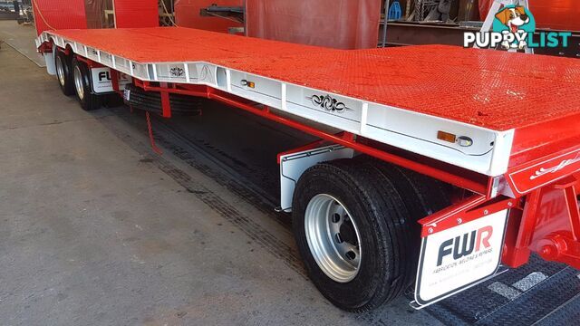 NEW 2024 FWR 3 Axle Dog Trailer - FD3