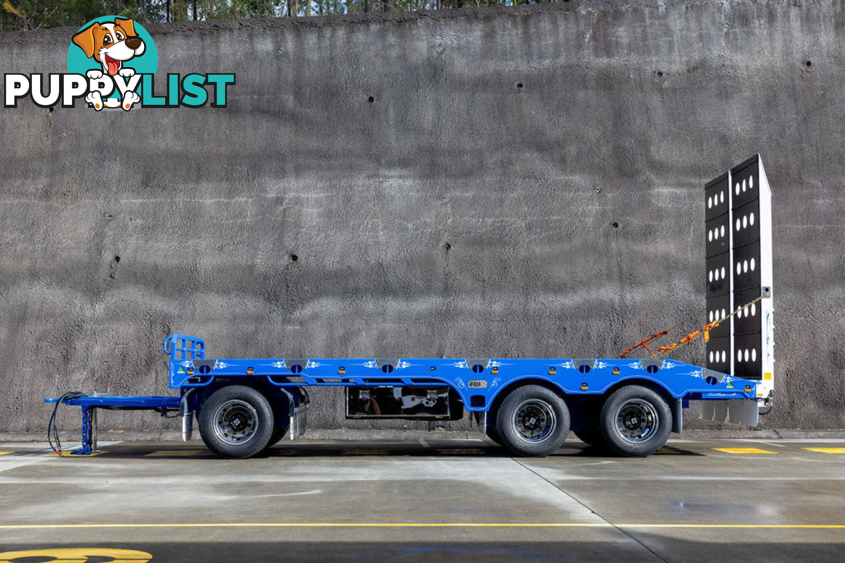 NEW 2025 FWR 3 Axle Dog Trailer - FD3
