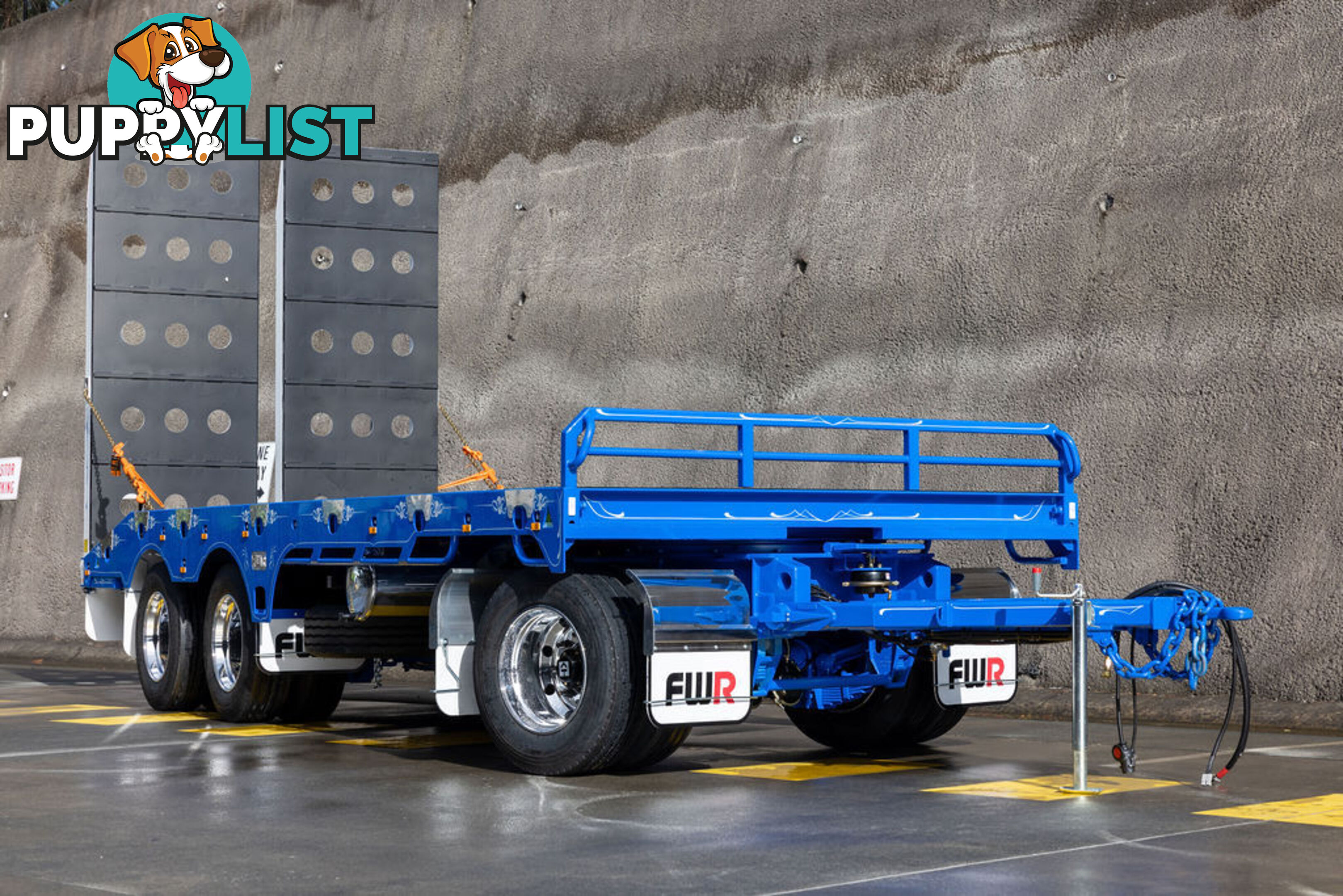 NEW 2025 FWR 3 Axle Dog Trailer - FD3