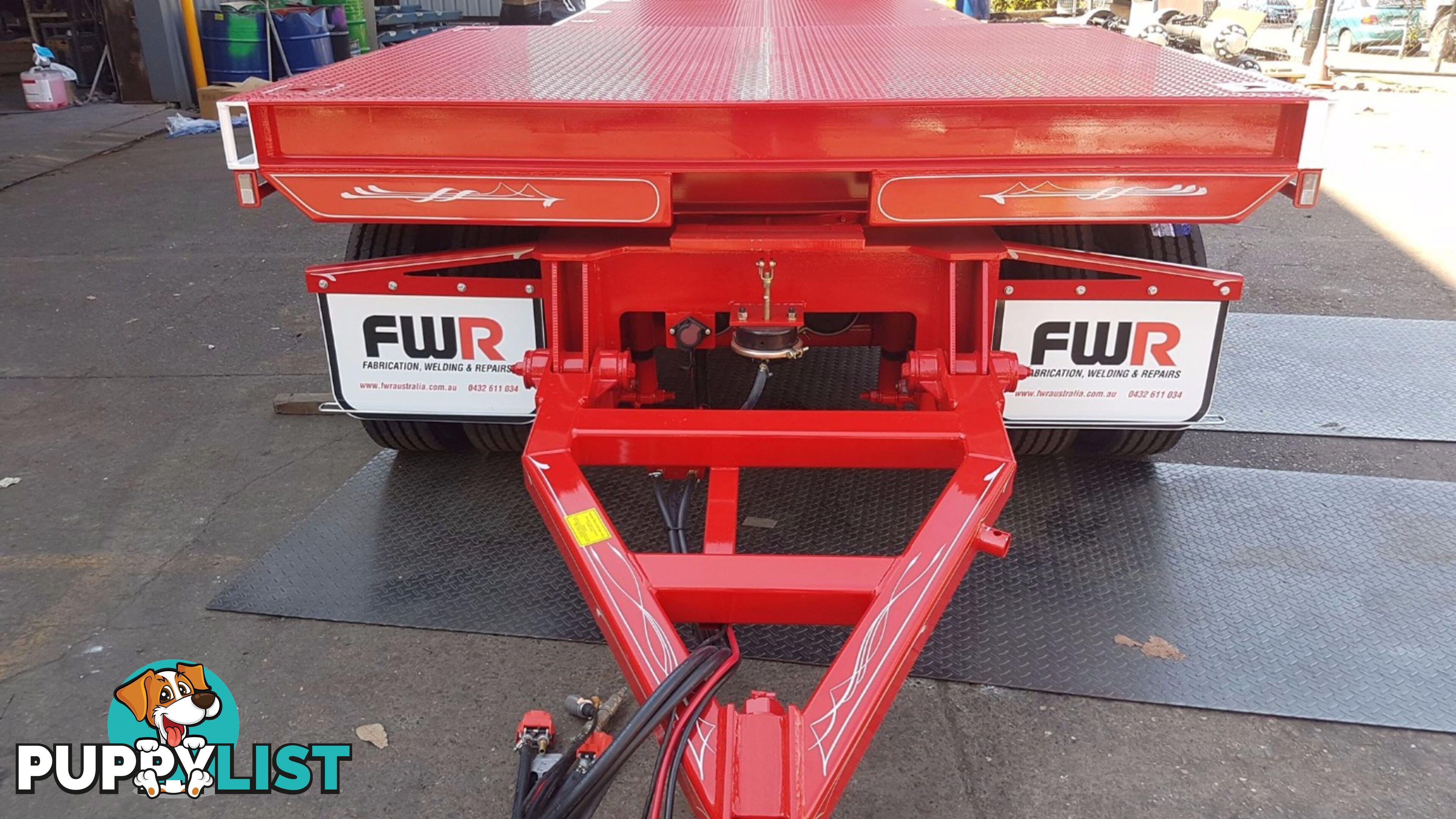 NEW 2024 FWR 3 Axle Dog Trailer - FD3