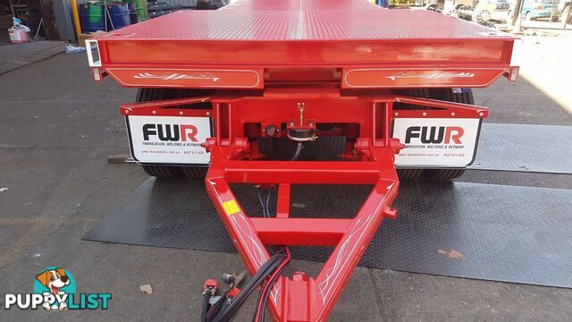 NEW 2024 FWR 3 Axle Dog Trailer - FD3