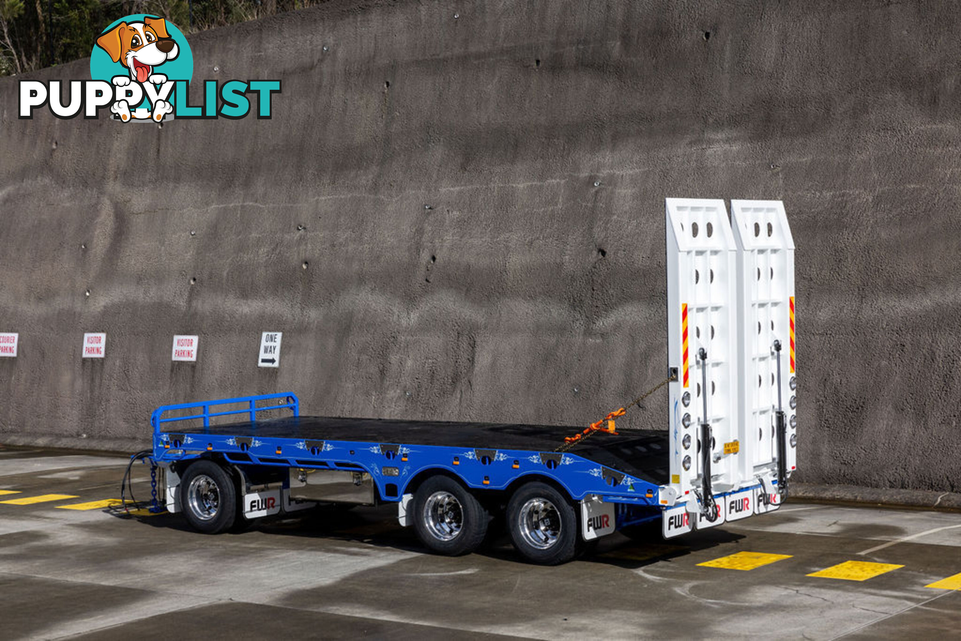 NEW 2025 FWR 3 Axle Dog Trailer - FD3