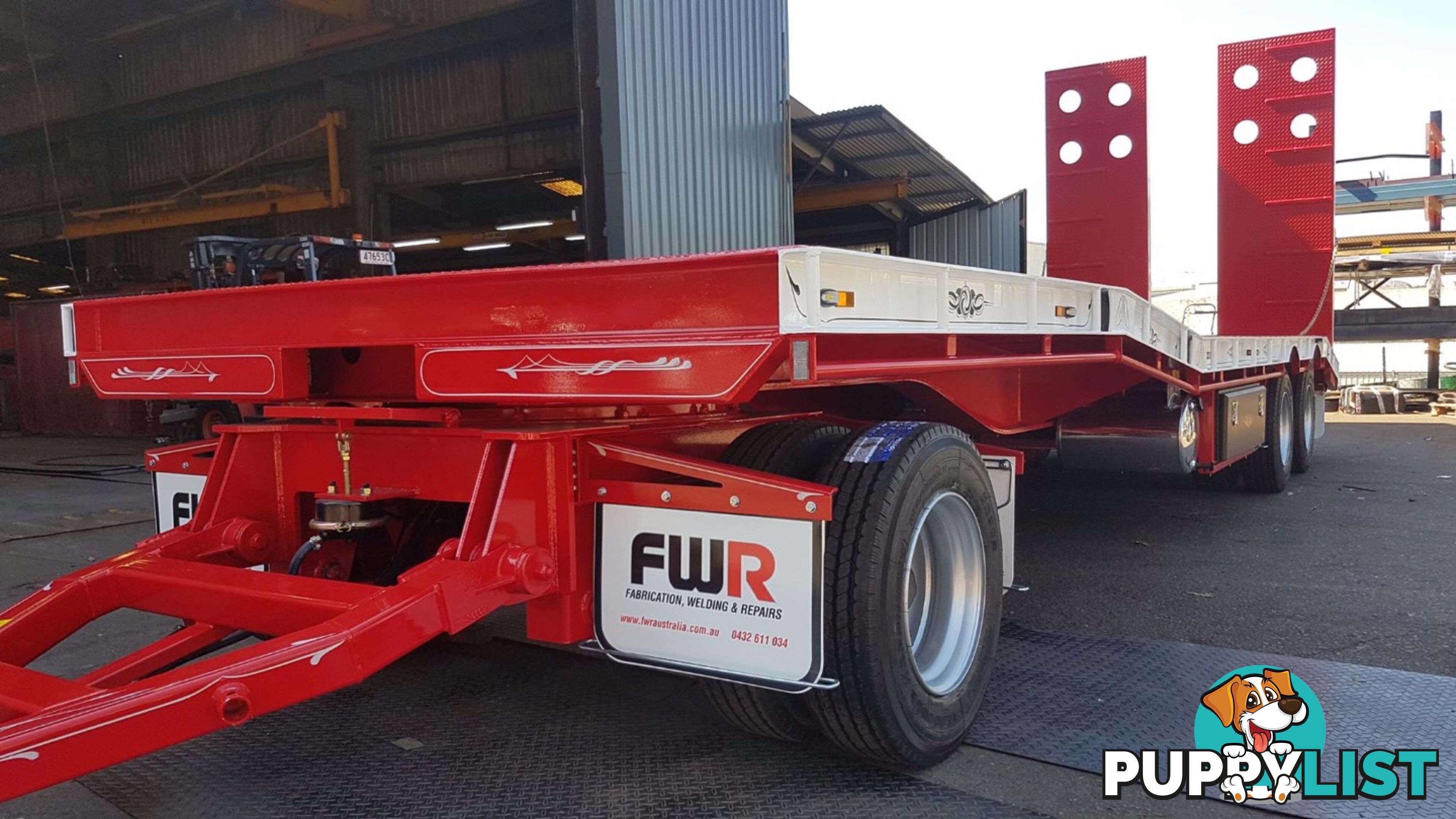 NEW 2024 FWR 3 Axle Dog Trailer - FD3