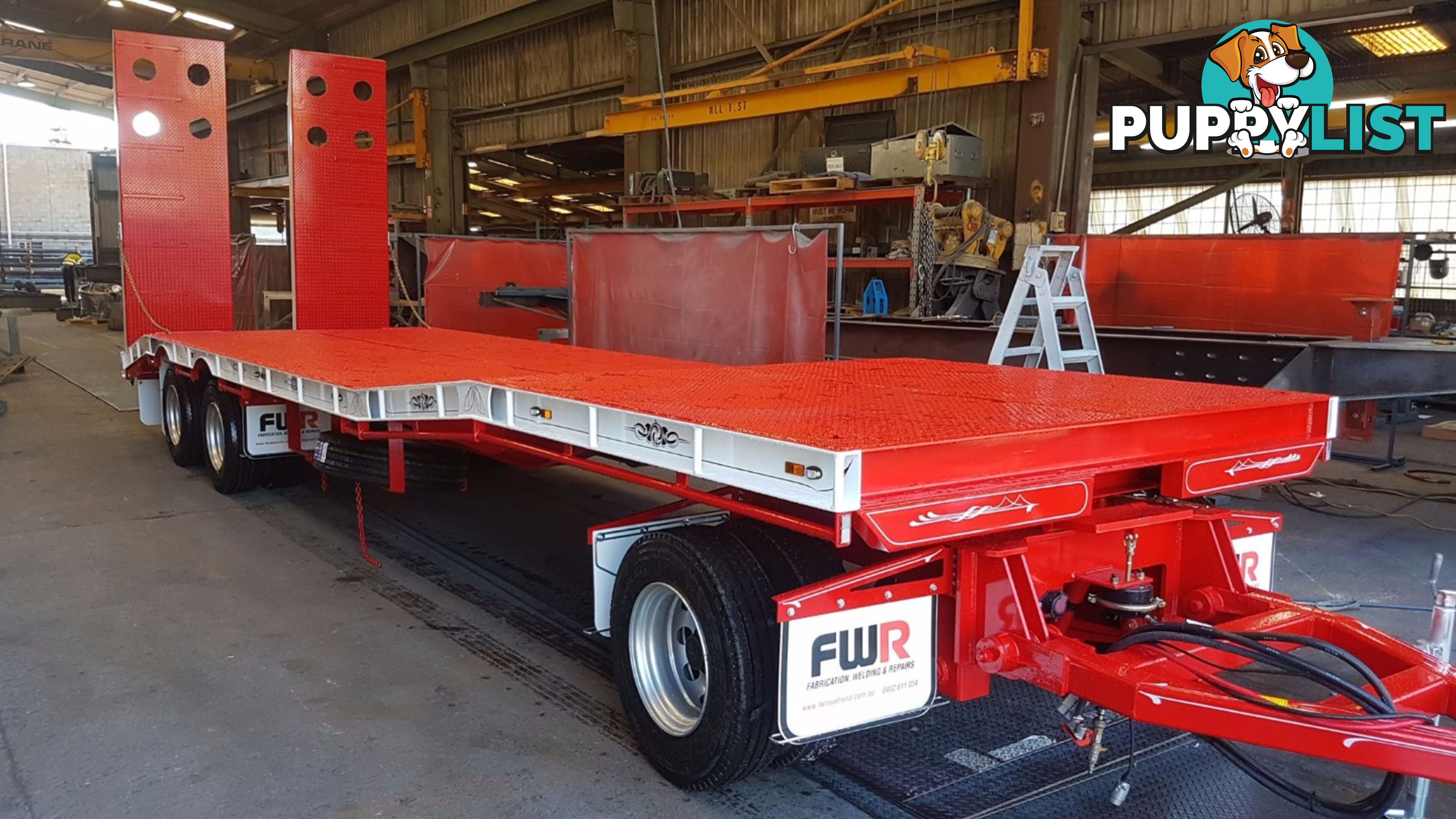 NEW 2024 FWR 3 Axle Dog Trailer - FD3