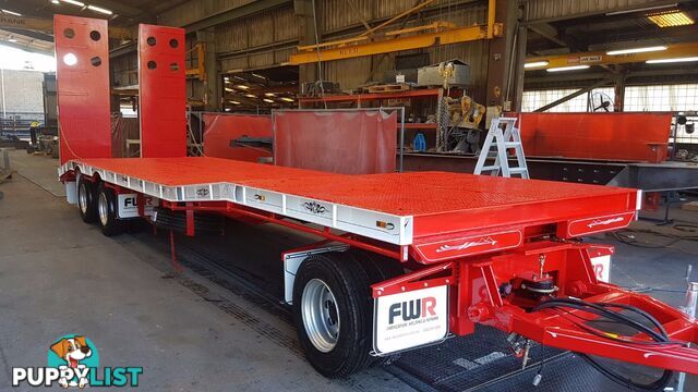 NEW 2024 FWR 3 Axle Dog Trailer - FD3