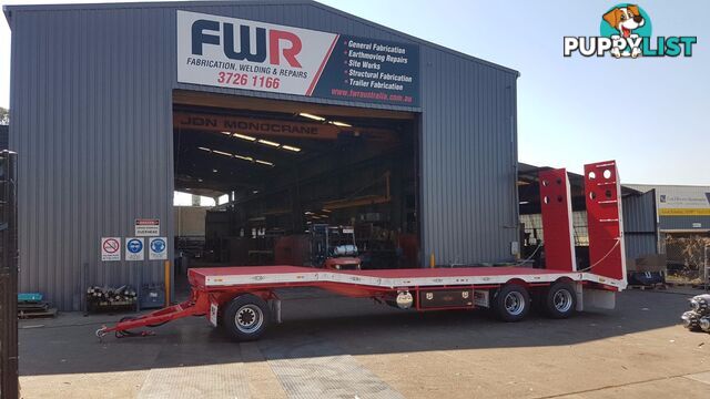 NEW 2024 FWR 3 Axle Dog Trailer - FD3