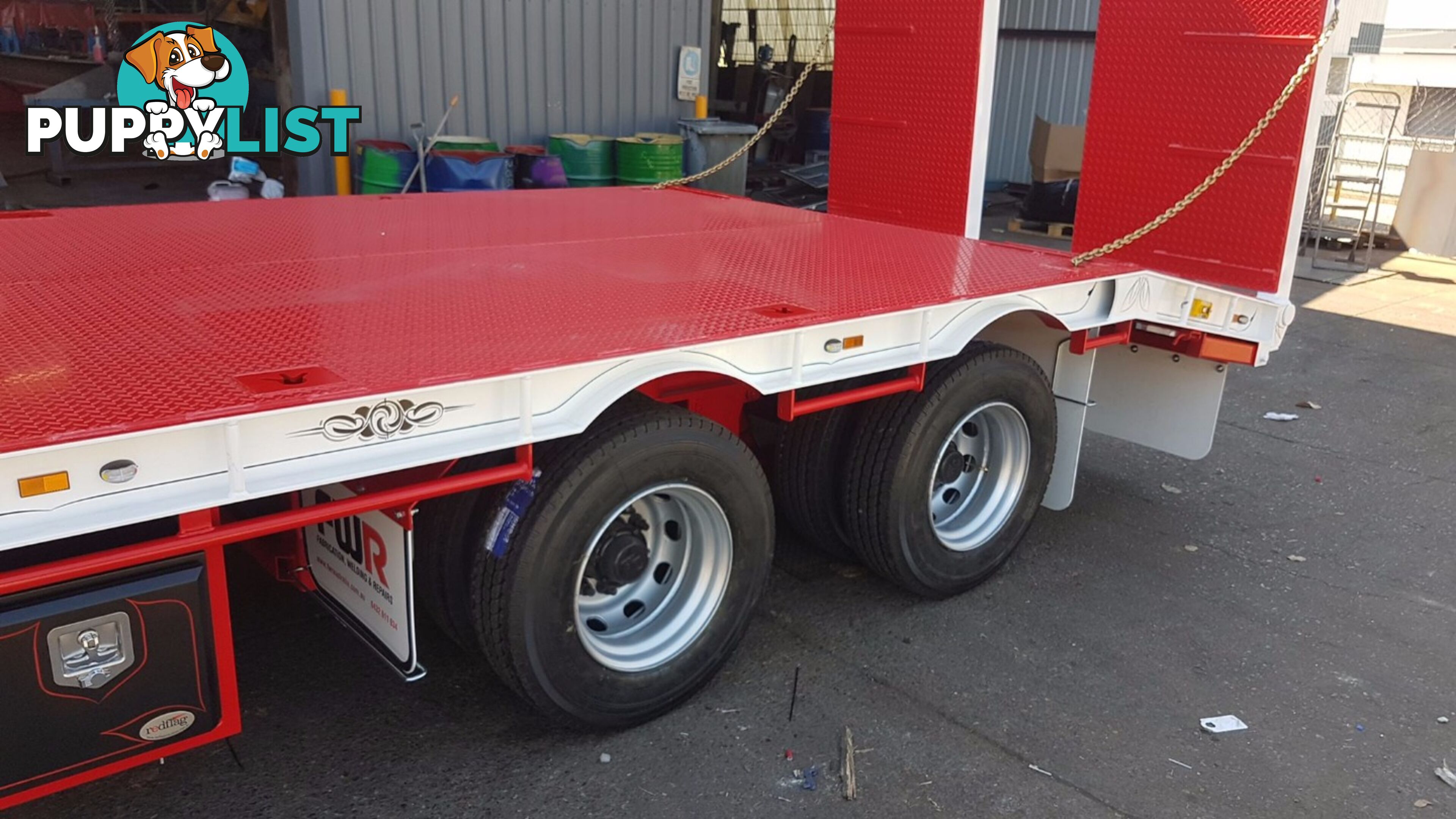 NEW 2024 FWR 3 Axle Dog Trailer - FD3