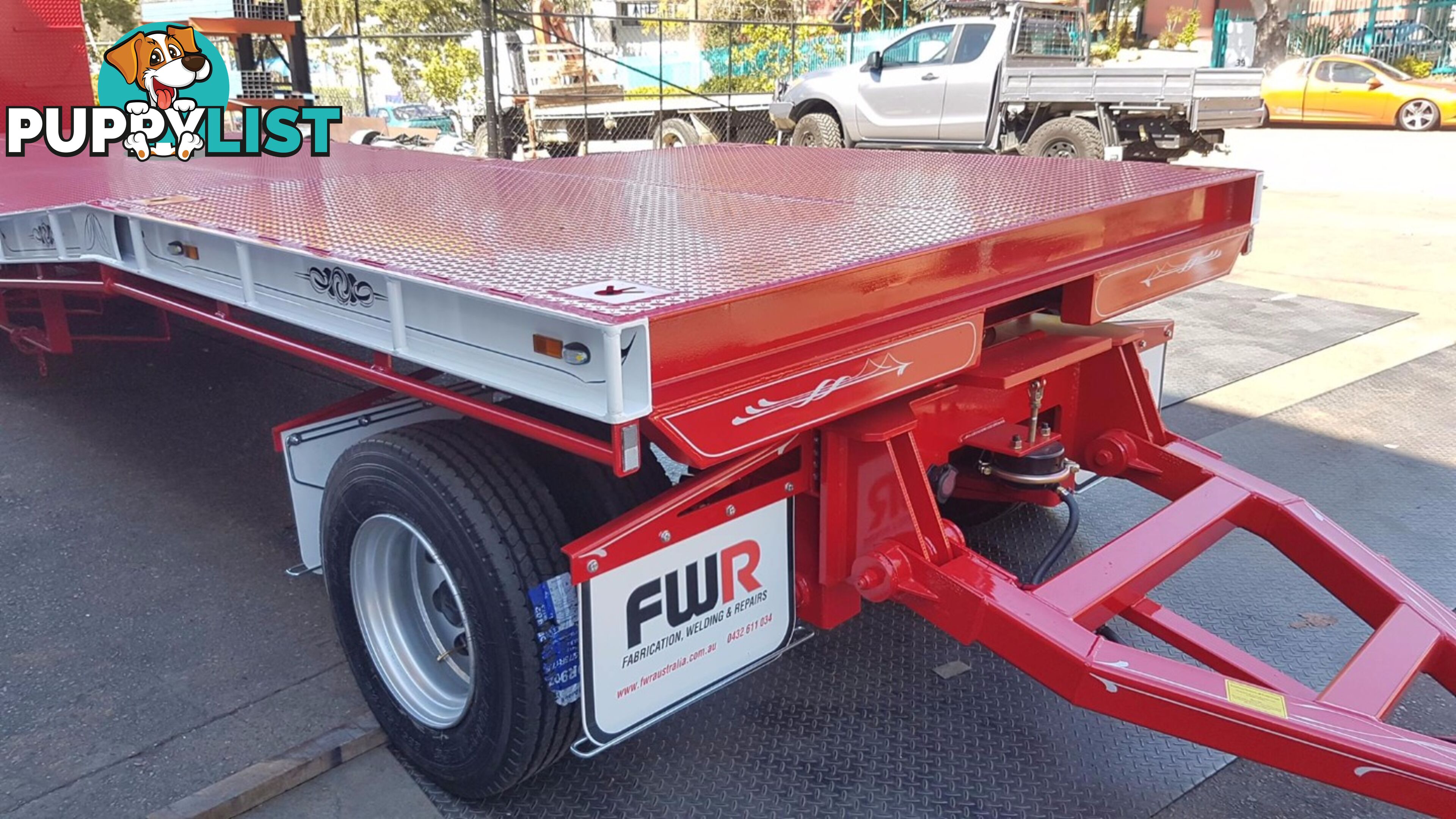 NEW 2024 FWR 3 Axle Dog Trailer - FD3