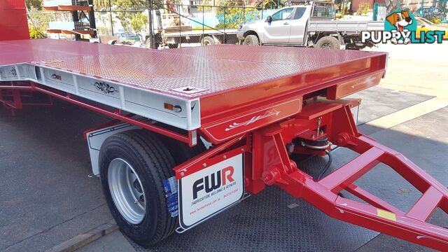 NEW 2024 FWR 3 Axle Dog Trailer - FD3