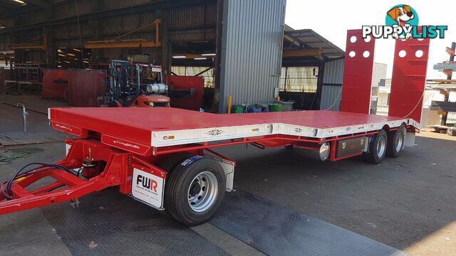 NEW 2024 FWR 3 Axle Dog Trailer - FD3