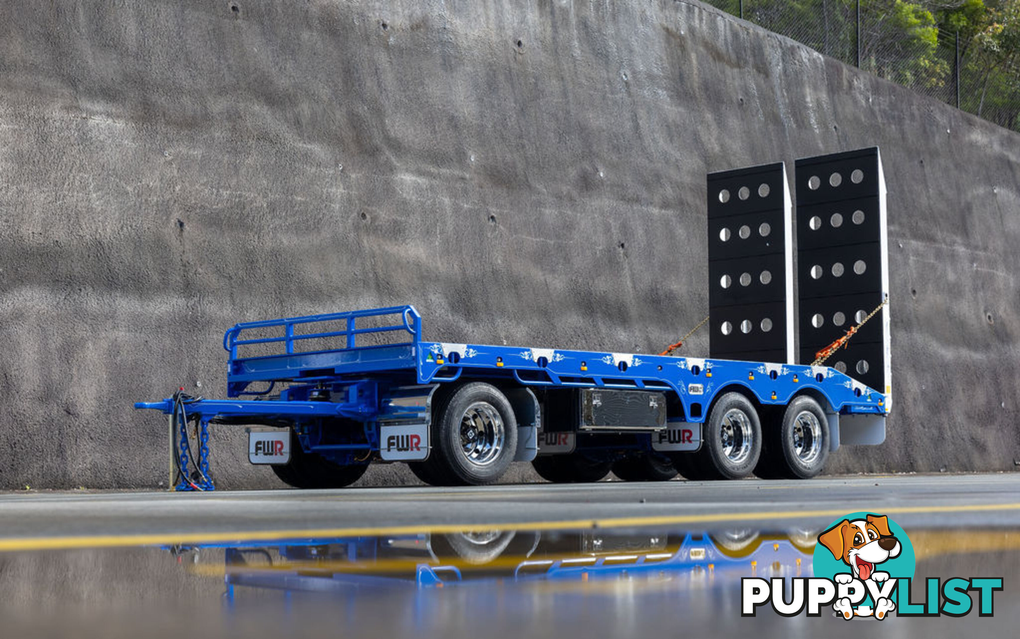 NEW 2025 FWR 3 Axle Dog Trailer - FD3