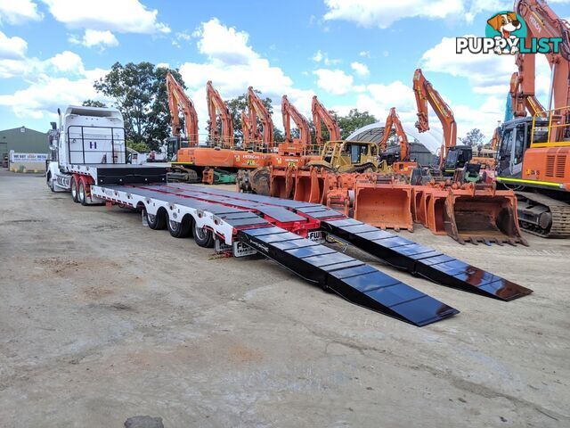 NEW 2024 FWR Tri Axle Drop Deck - 4m Widener