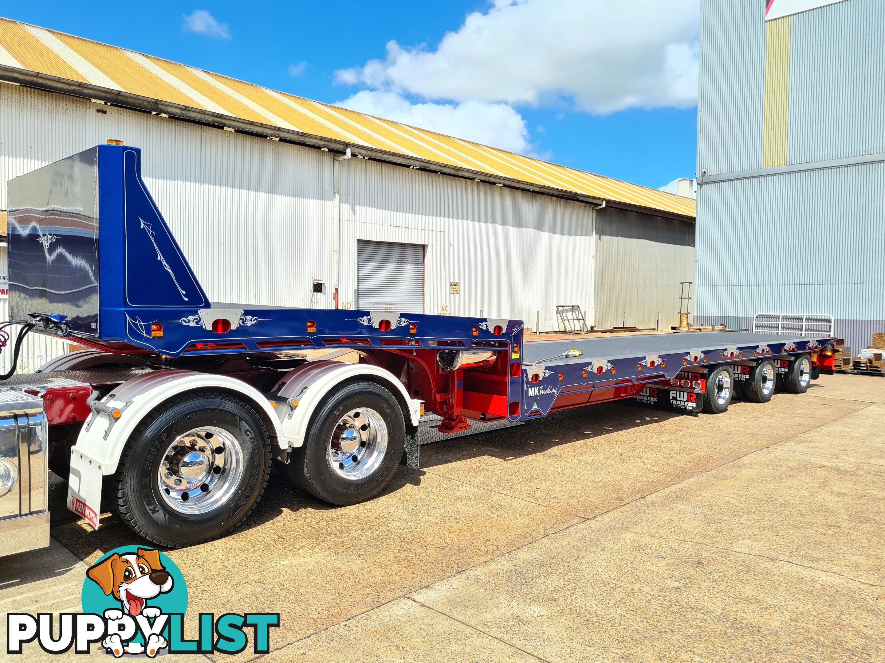 NEW 2024 FWR Tri Axle Tilt and Slide