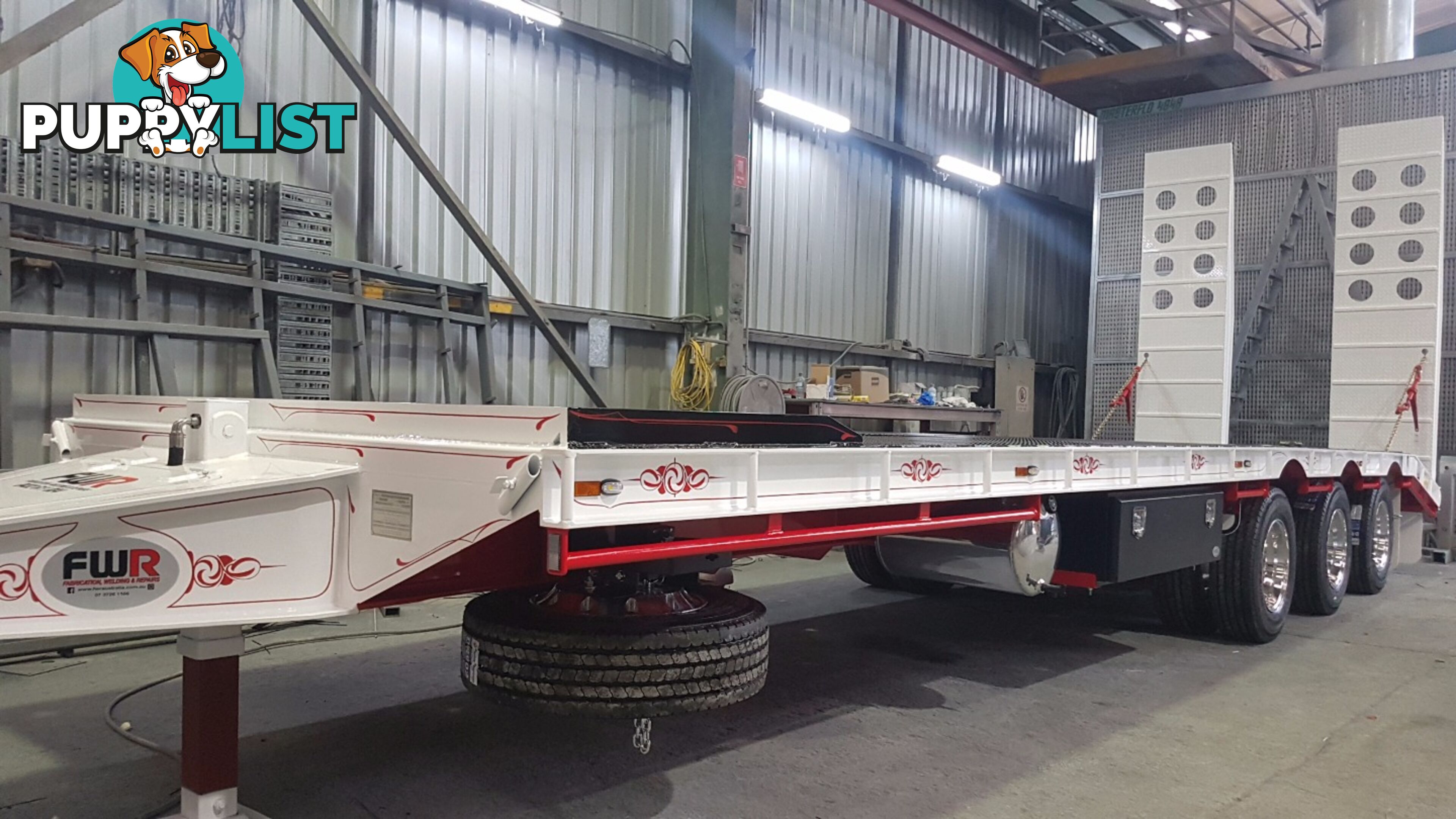 NEW 2024 FWR Tri Axle Tag Trailer