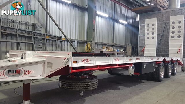 NEW 2024 FWR Tri Axle Tag Trailer