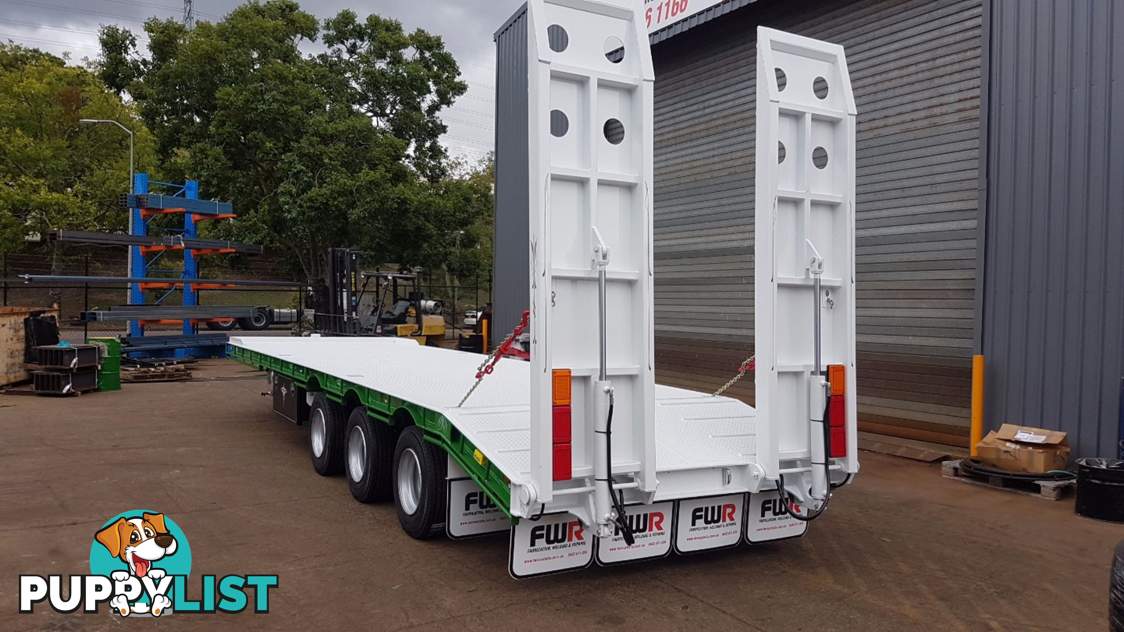 NEW 2024 FWR Tri Axle Tag Trailer