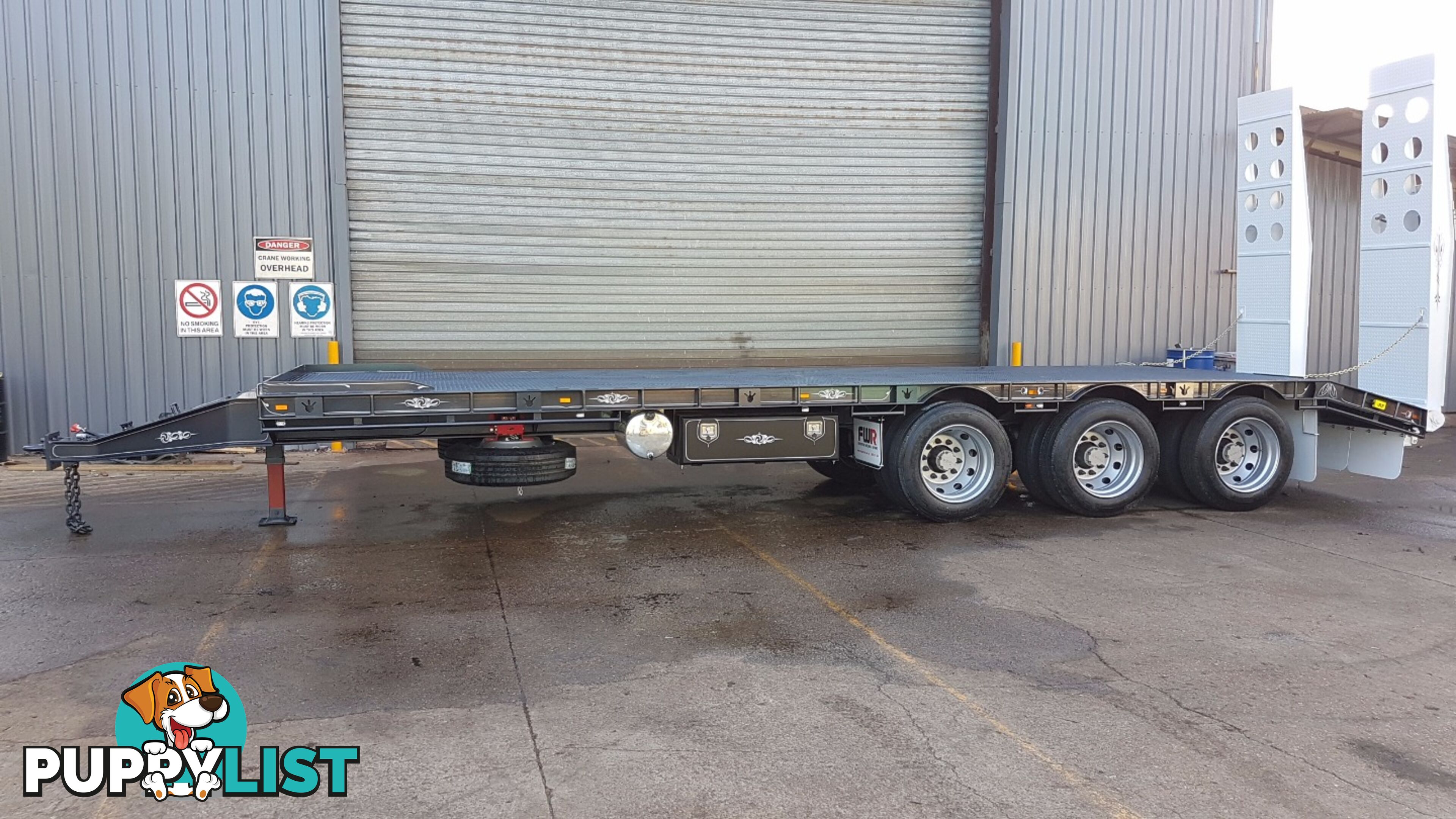 NEW 2024 FWR Tri Axle Tag Trailer