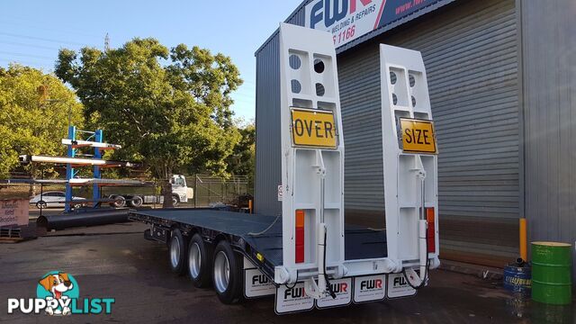 NEW 2024 FWR Tri Axle Tag Trailer