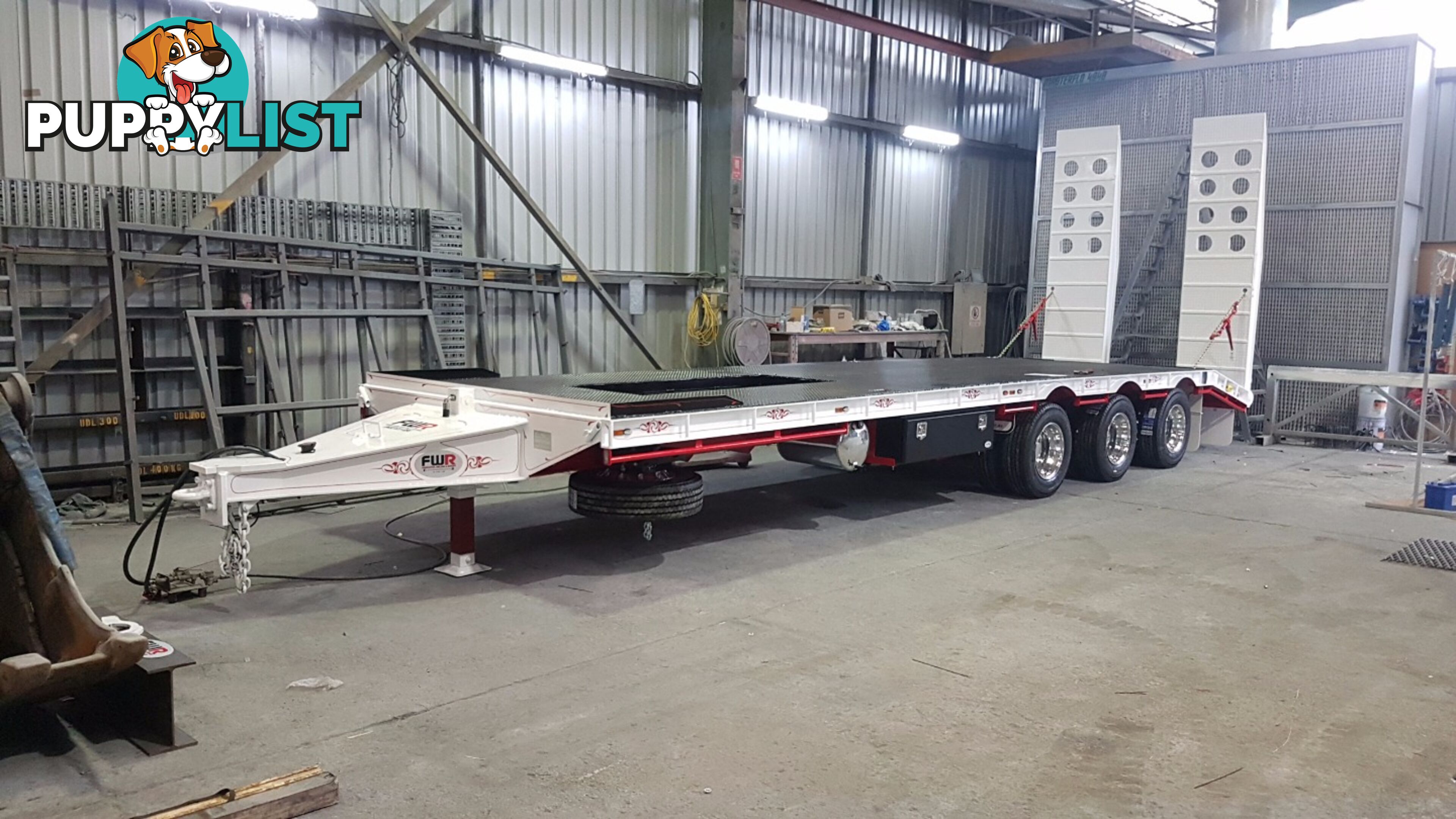 NEW 2024 FWR Tri Axle Tag Trailer