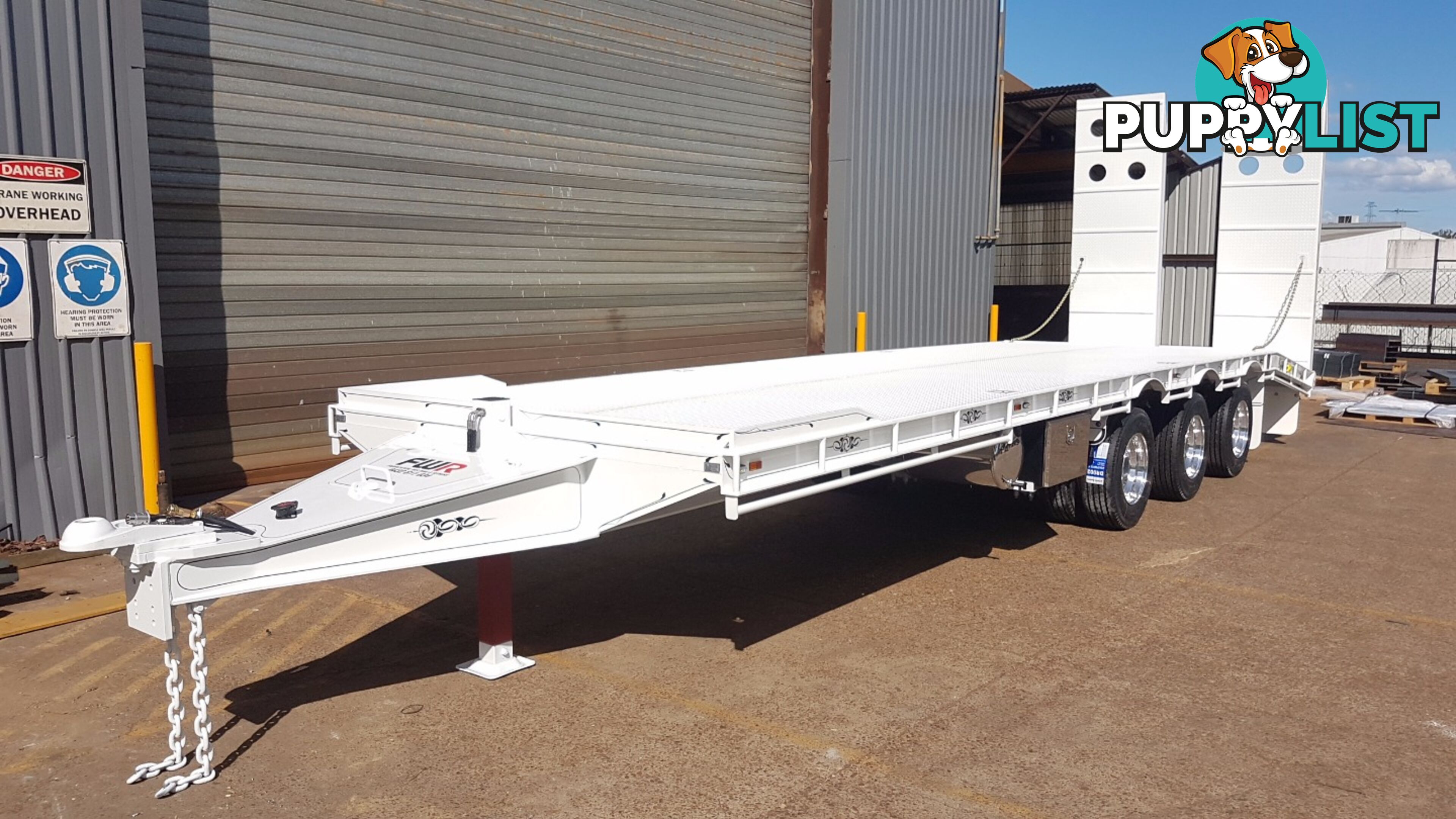 NEW 2024 FWR Tri Axle Tag Trailer